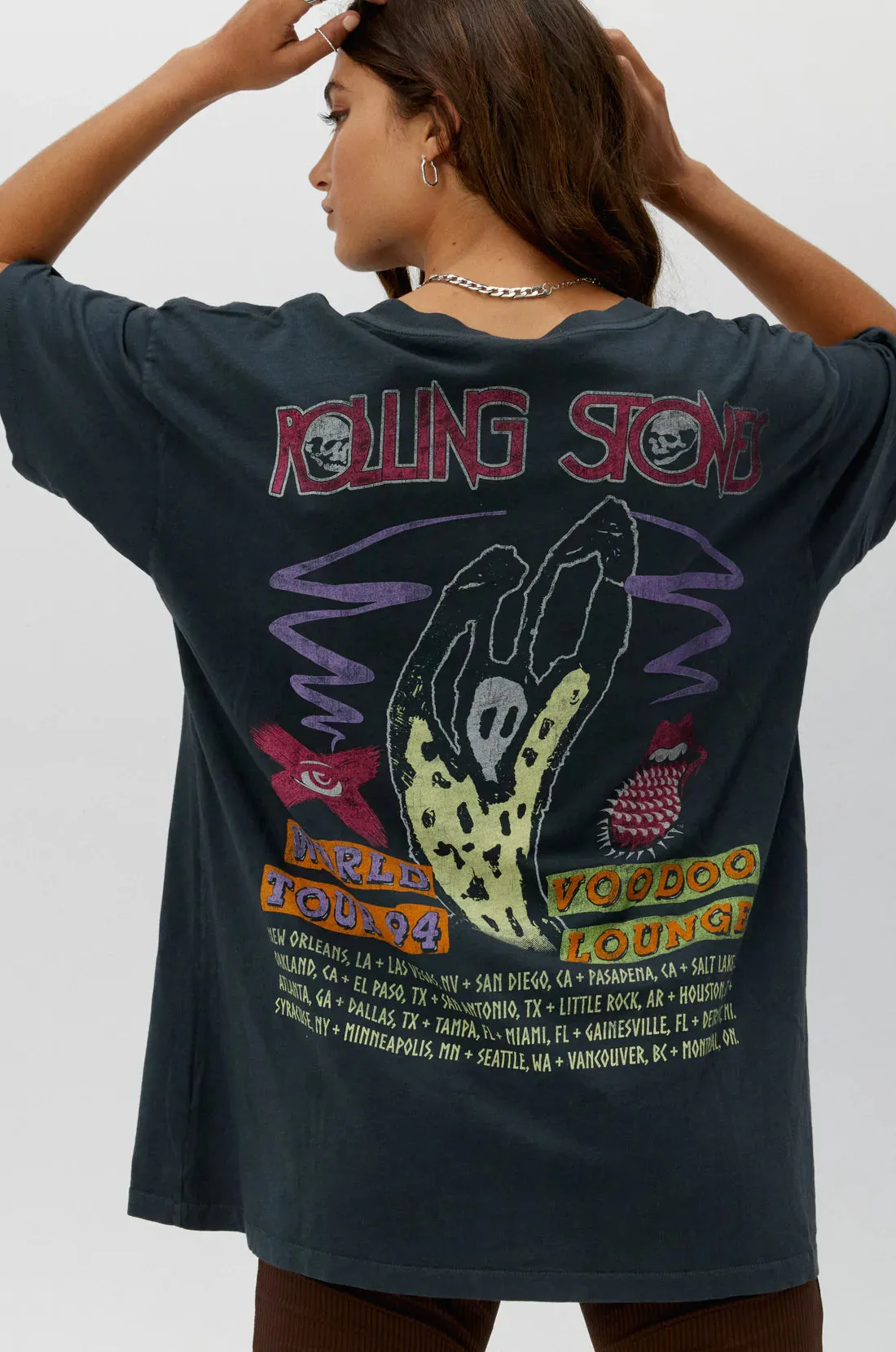 Rolling Stones Voodoo Lounge 1994 Merch Tee