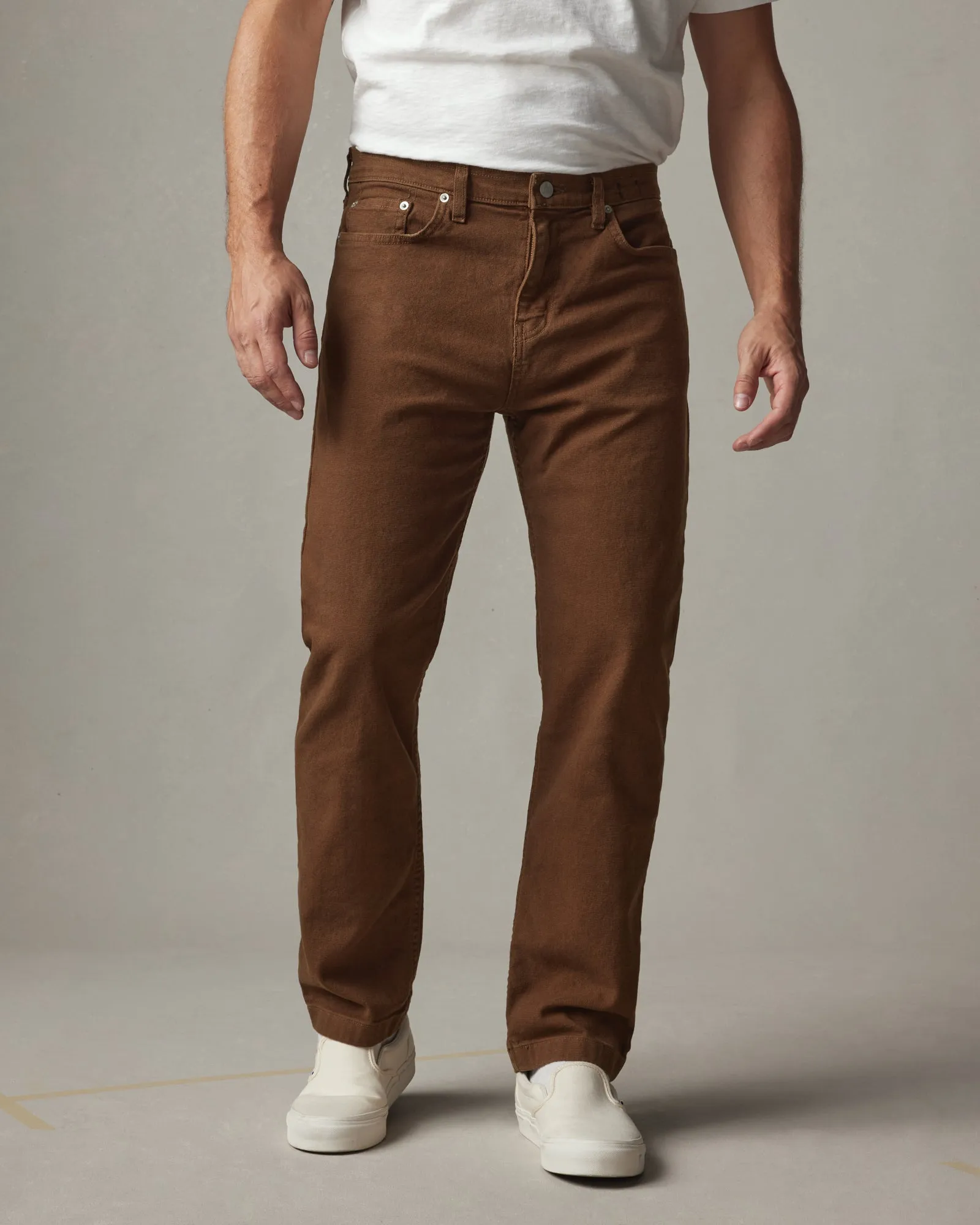 Roughneck Pant Straight - Mahogany