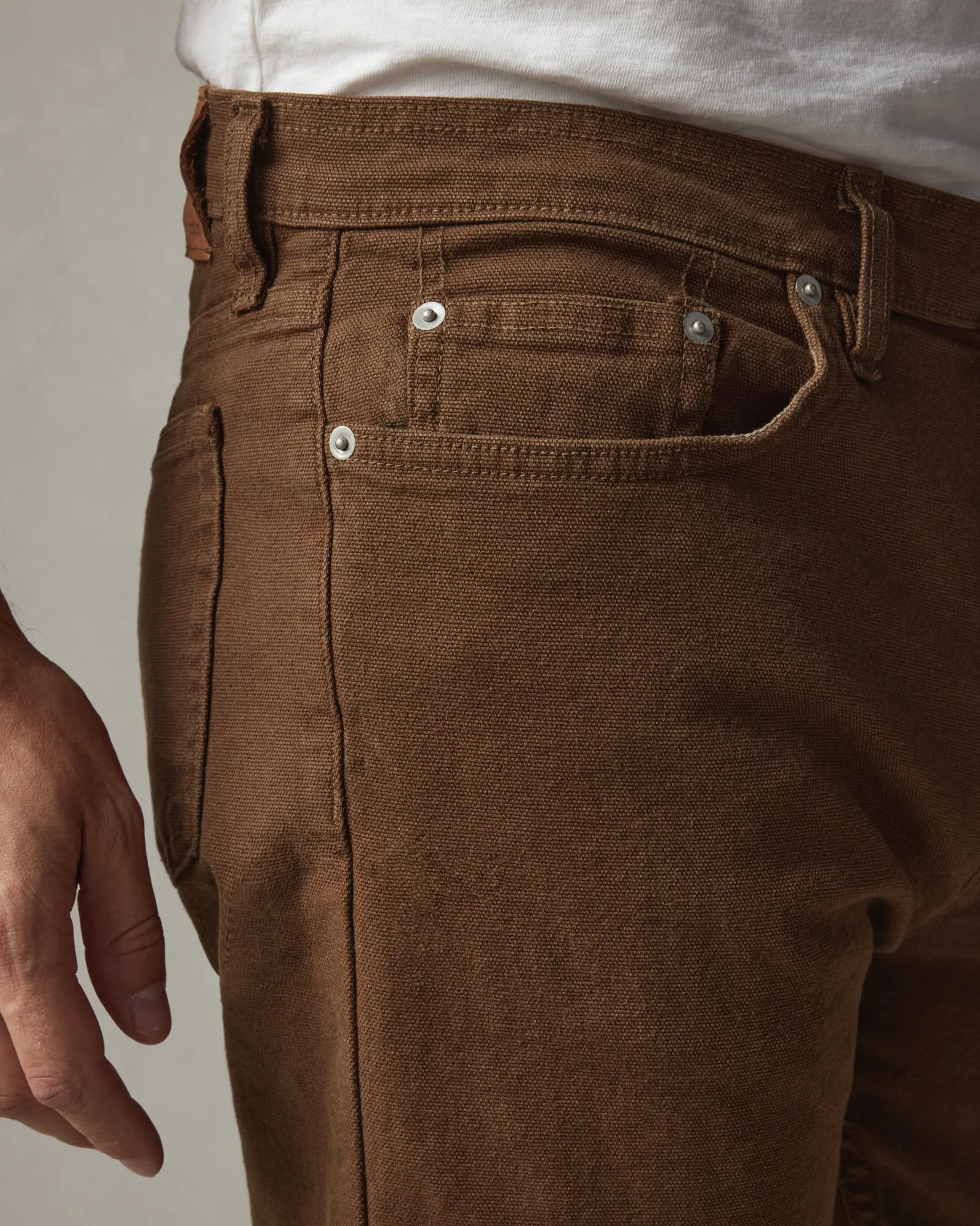 Roughneck Pant Straight - Mahogany