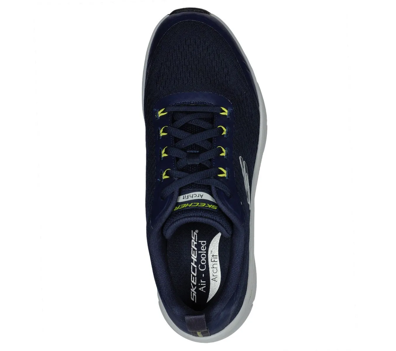 Skechers Arch Fit D'Lux Sumner Trainers Navy Mesh