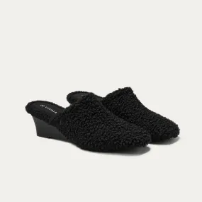   Square-Toe Wedge Mules (Margot Wedge Mules)