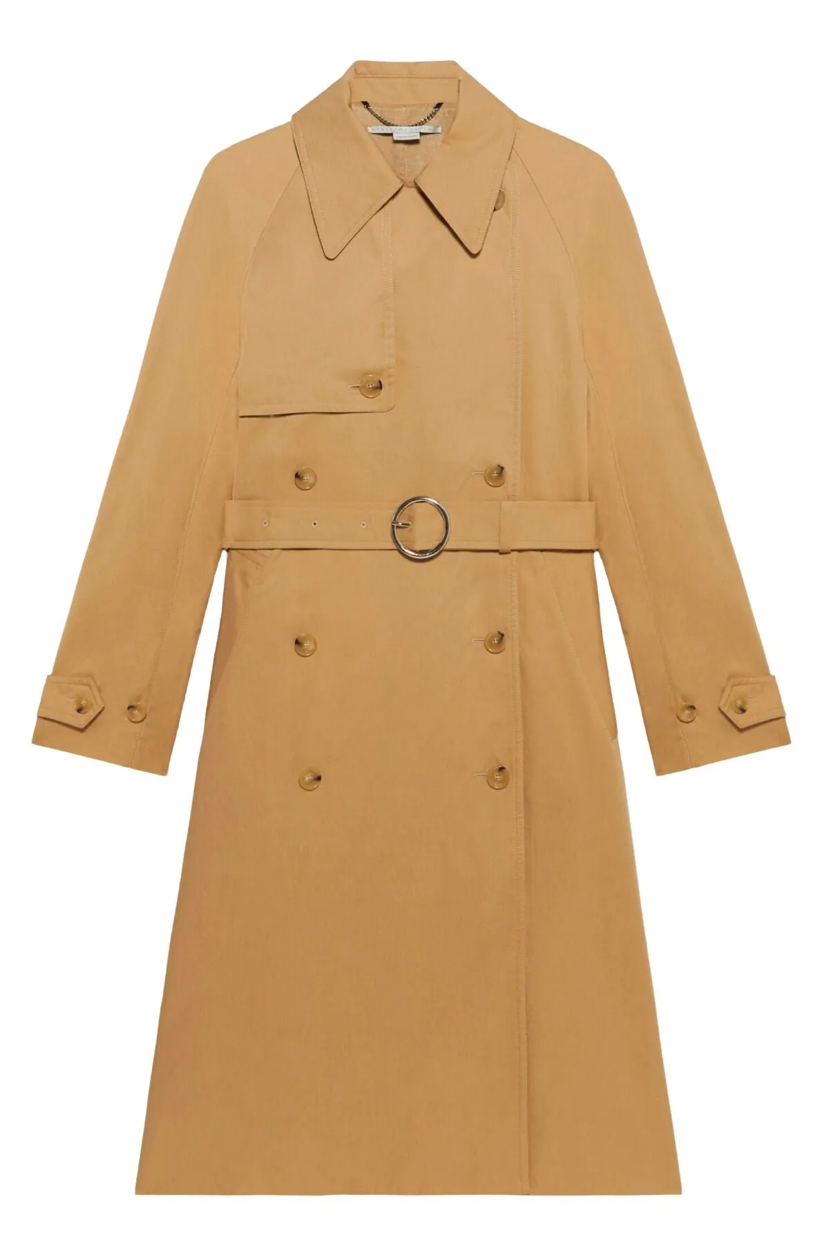 Stella McCartney Double Breasted Iconic Trench - Fawn