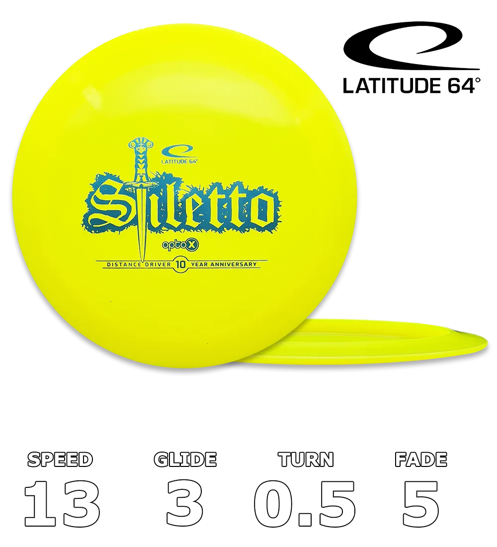 Stiletto Opto-X 10 Year Anniversary