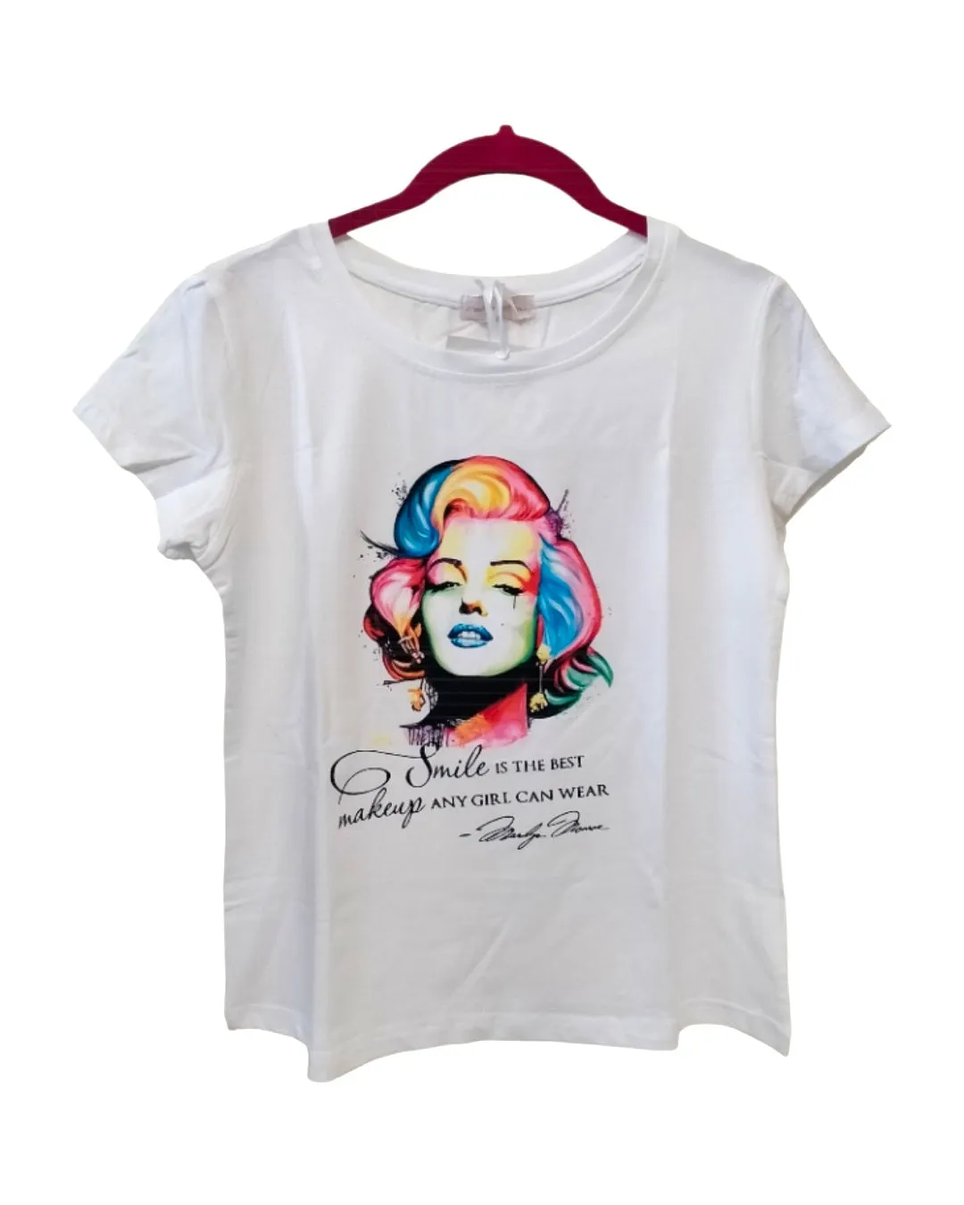 Tshirt Marilyn fluo!