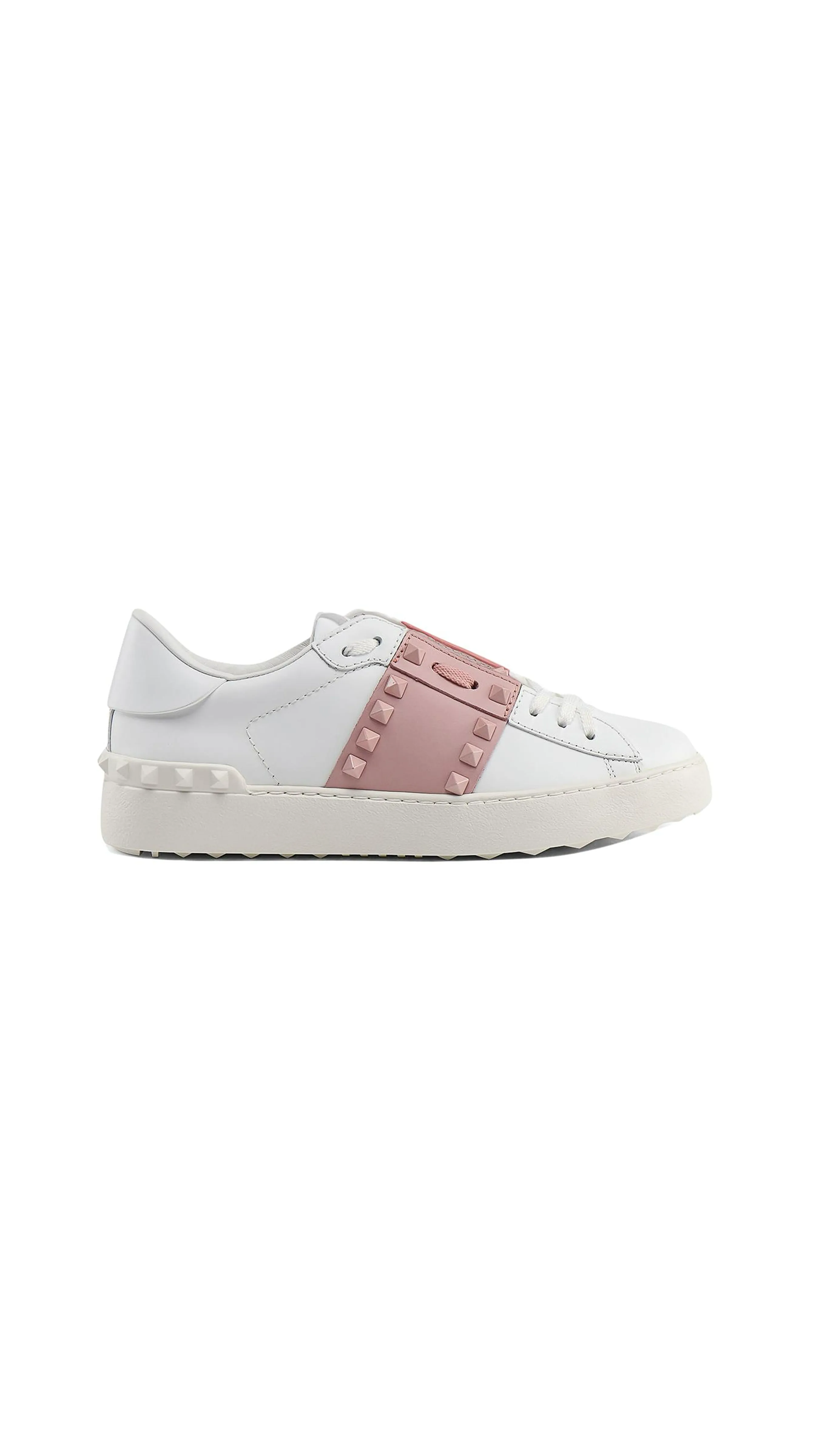 Untitles Rockstud Sneakers - White\Pink