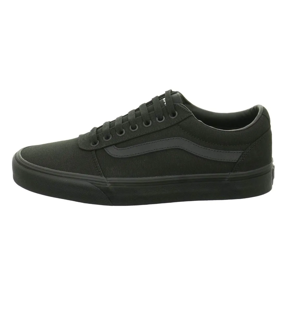 VANS Ward Canvas Trainers Black/Black