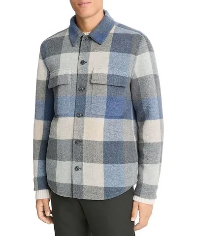 Vince Wool Blend Shirt Jacket