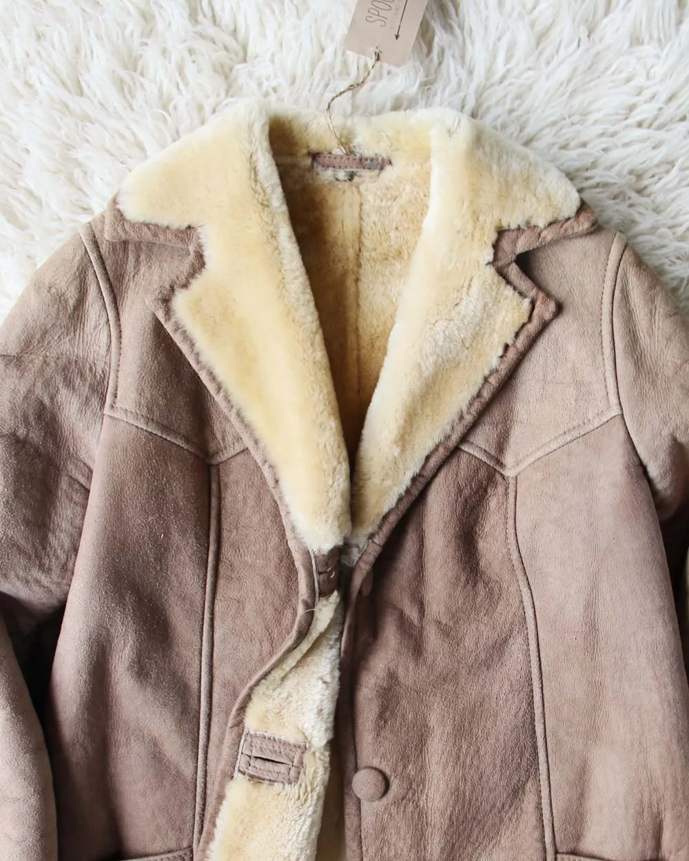 Vintage 70's Shearling Coat