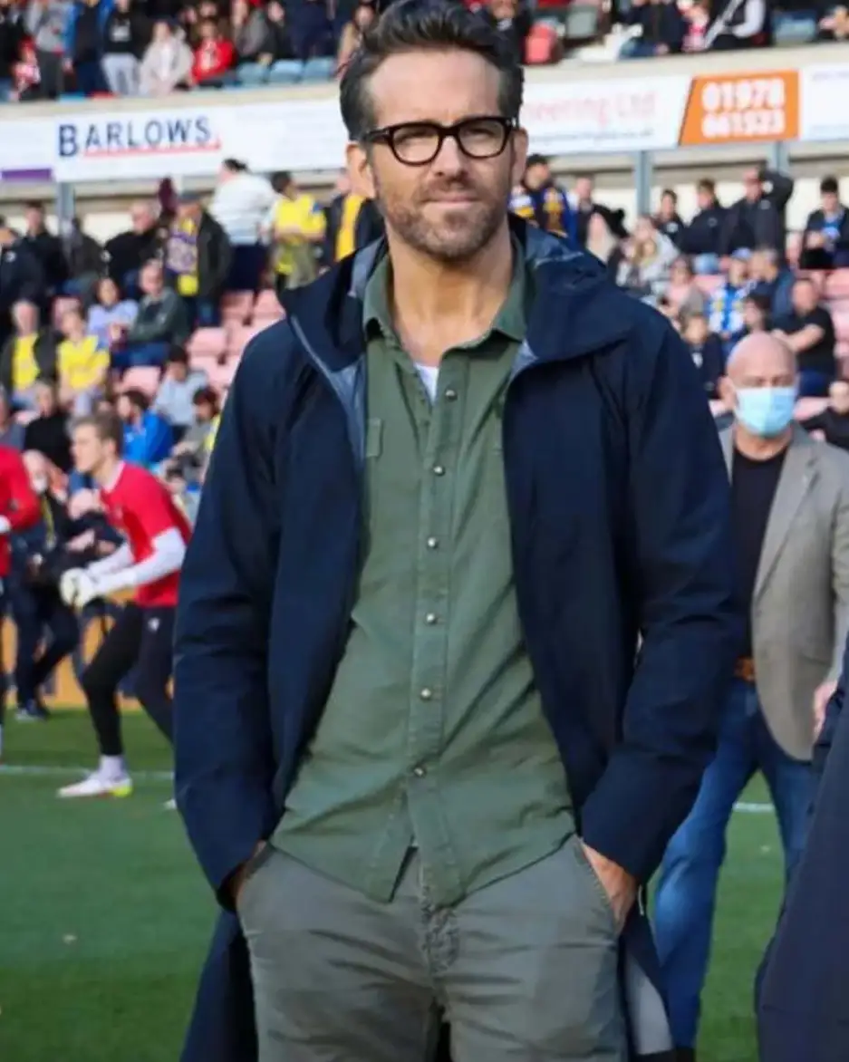 Welcome to Wrexham Ryan Reynolds Blue Coat