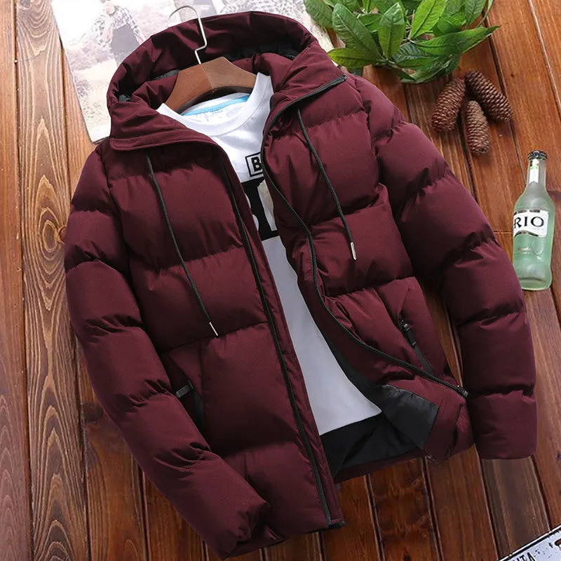 Winter Men's Hooded Padded Coat