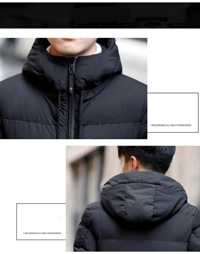 Winter Men's Hooded Padded Coat