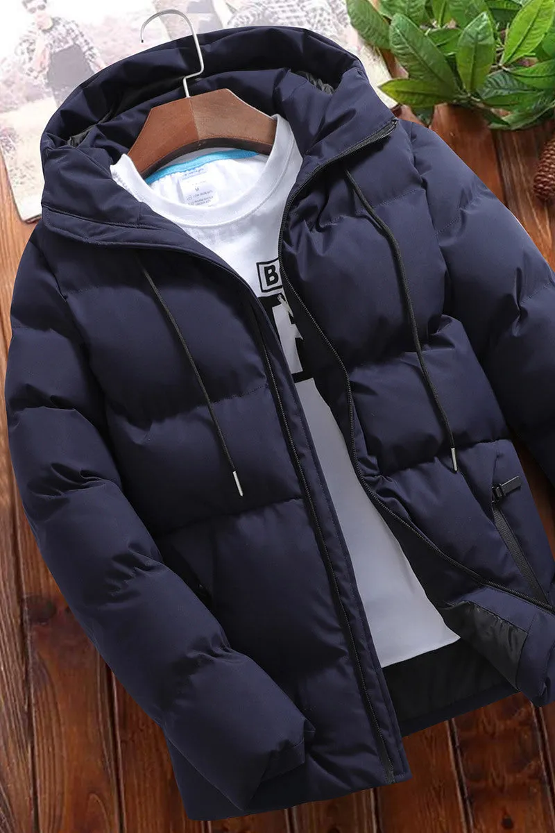 Winter Men's Hooded Padded Coat