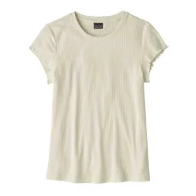 Women's Rib Knit Top - Birch White