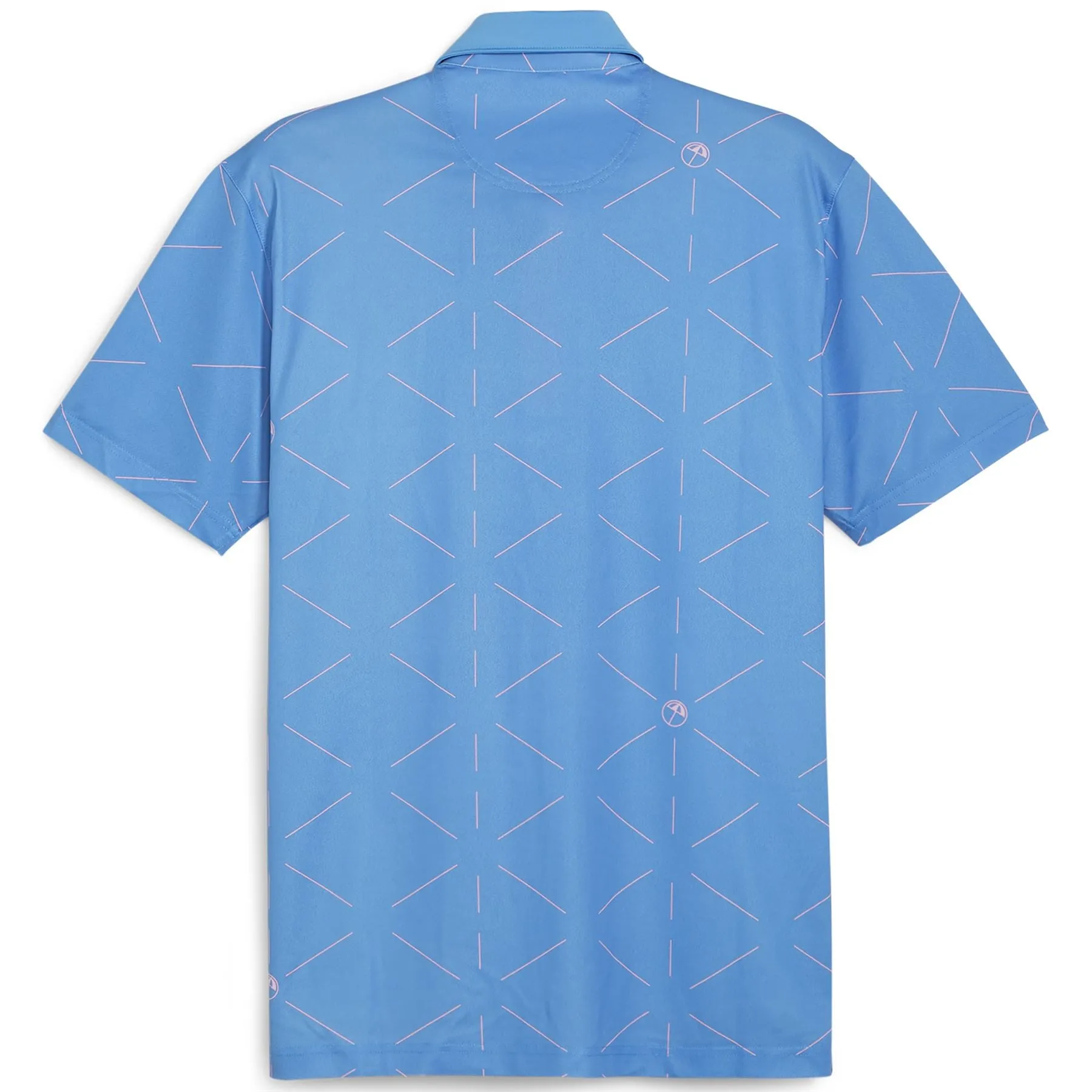 x AP Geo Print Polo Blue Skies - SS24