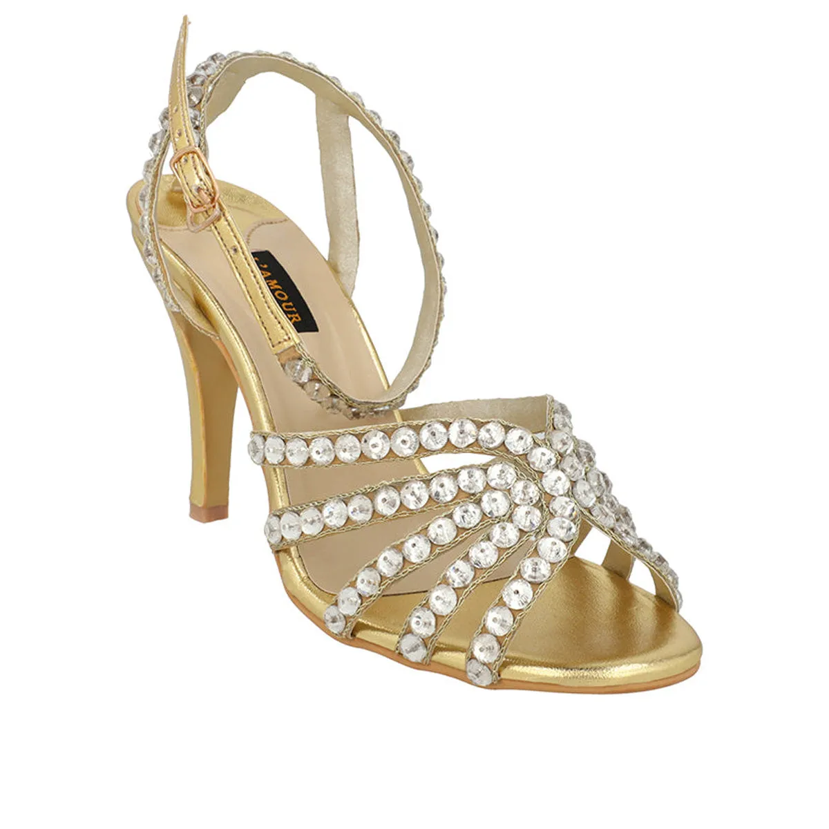 Zeenia Stiletto - Gold